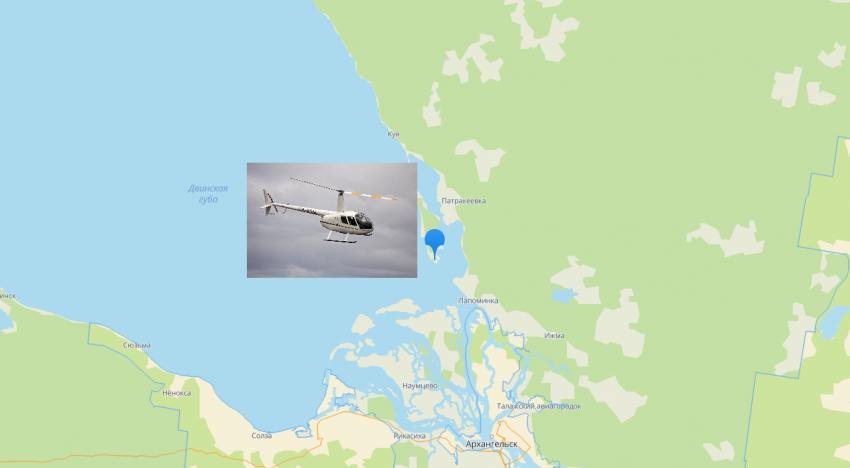 По факту крушения вертолёта в Белом море возбуждено уголовное дело